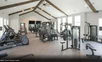 Great example of the work out room expected in the amenity center. Photos are of another Camden. Color and options may vary!