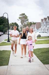 Sidewalks are a great addition to this amazing community