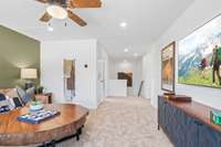 This is a photo of one of our model homes. Please know that some of the exterior and interior finishes, paint, and features may vary.