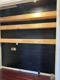Washer and Dryer area.