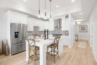 This kitchen has top of the line appliance