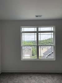 Top floor bedroom view