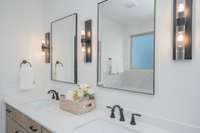 Primary bath vanity