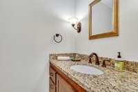 half bath main floor