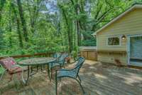 back deck of in law suite