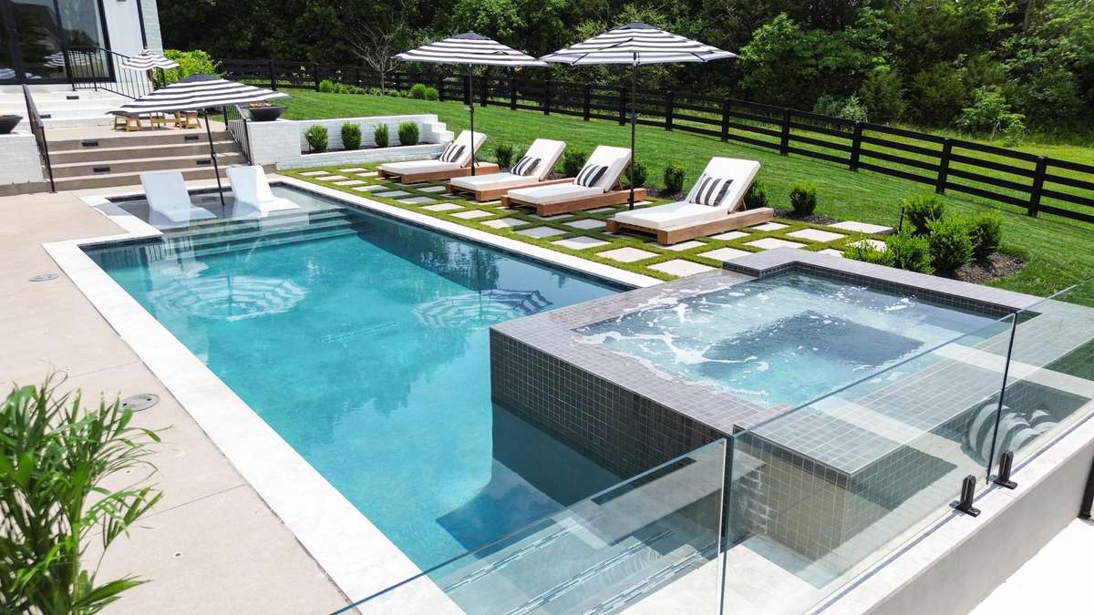 Pool and Hot Tub