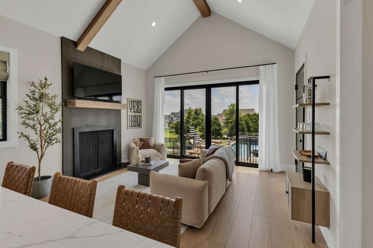 Pool House Living Room