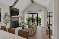 Pool House Living Room