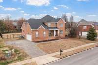 2 car garage with plenty of room to park in this driveway