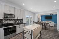 Entertaining in this home will be a breeze with all the counter space for cooking