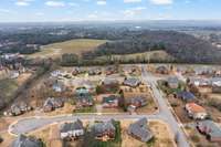 This home is located on a private cul de sac and the neighborhood has sidewalks on every street