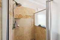 The stand-alone shower features a detachable shower head for added convenience.2819 Silver Springs Ct   Murfreesboro, TN 37128