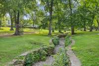 Stroll through the lush greenery and peaceful trails of nearby Sevier Park.