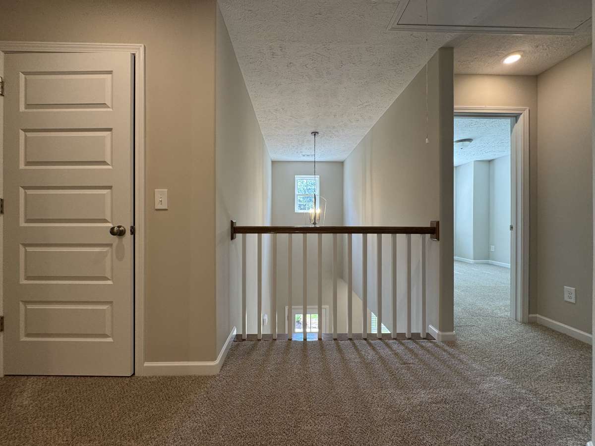 Upstairs bannister