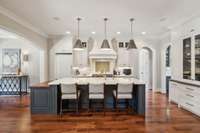 gourmet kitchen outfitted with top-of-the-line Viking appliances