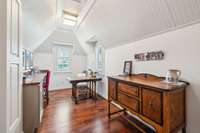 Private Office area with French Doors off Rec Room