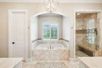 Primary Bath with Heated Floors