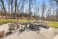 Outside, revel in the serenity of the sprawling backyard oasis. Embrace outdoor living with ample space for relaxation, recreation, and enjoying the natural beauty that surrounds you.