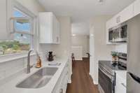 New sink and fixtures, too.