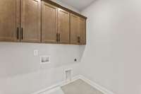 Laundry room *photo is a different homesite with a similar floor plan and elevation*