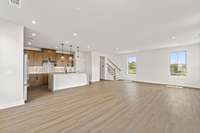 Dining area *photo is a different homesite with a similar floor plan and elevation*