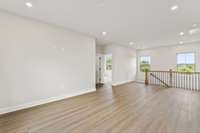 Second floor loft *photo is a different homesite with a similar floor plan and elevation*