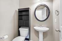 Half bath for guests