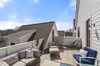 2nd floor roof top deck
