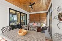 First floor screened porch