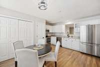 Samsung appliances all staying with the home