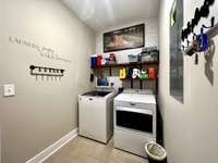 Laundry room.