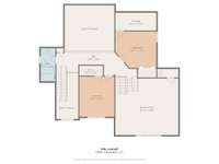Upstairs foor plan