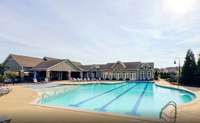 The community pool is the perfect place to relax during the hot summer months!