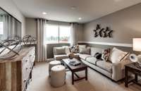 ***Photo is taken from a previous Eastfield model home in another community***  The 2nd floor Loft would be ideal for a game room or secondary living space.