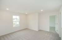 The 2nd floor Loft provides an additional living space that would be perfect for a home theater or play room.