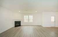 A gas fireplace in including in your Great Room, perfect for relaxing after a long day!