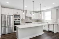 Picture of model home and not of actual home being built.  Colors, selections, and options may vary.
