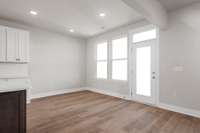 Picture of model home Willow, colors and selections may vary!