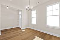 Picture of model home Willow, colors and selections may vary!