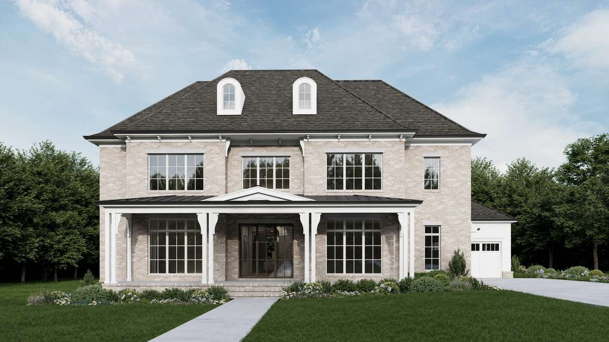 Rendering is to show example only. Actual product may vary in the field.
