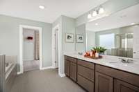 Picture of model home.  Colors and selections may vary