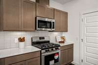 Picture of model home.  Colors and selections may vary