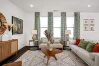 Picture of model home.  Colors and selections may vary