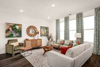 Picture of model home.  Colors and selections may vary