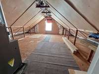 Huge unfinished area. Great for storage or can finish out to have more square footage in home