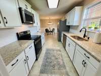 New kitchen cabinets and countertops. Plus all new appliances