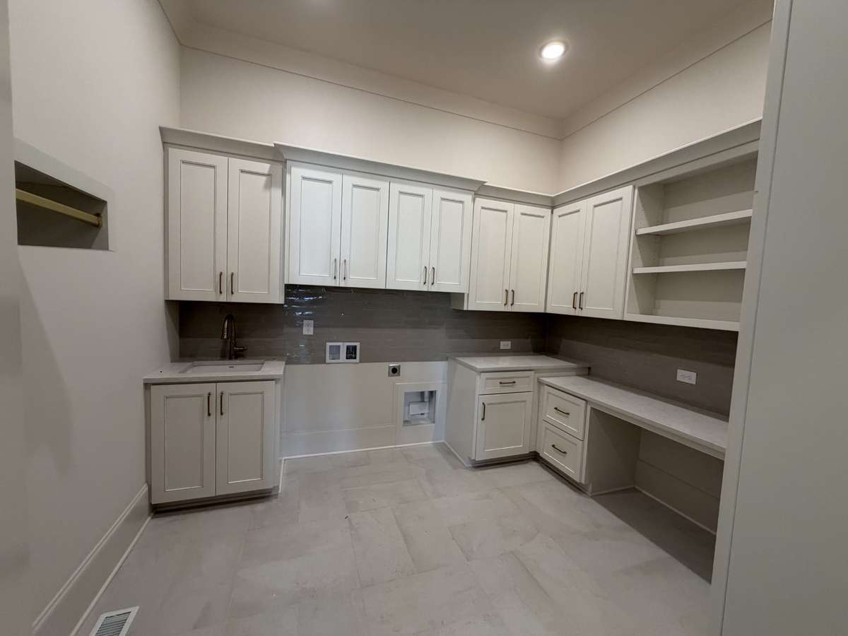 Laundry Room on Main level.

*This home is under construction. Photo updated 3/20/26.