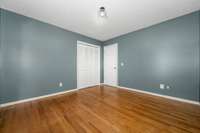 Another view of secondary bedroom on the main
