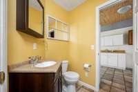 Hall bath