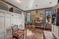 This closet is more than just storage - its a statement of character